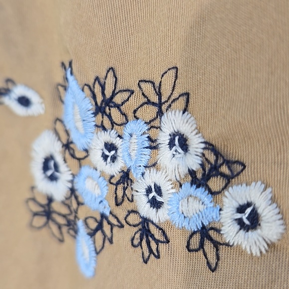 Charter Club Petite-Petite Embroidered Trench Coat In Soft Chestnut - Picture 13 of 16